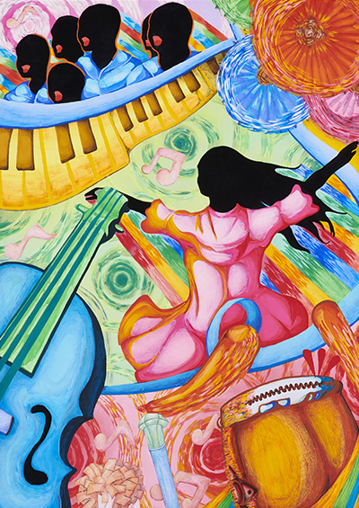 芸術文化祭典 第39回記念大会イメージイラスト