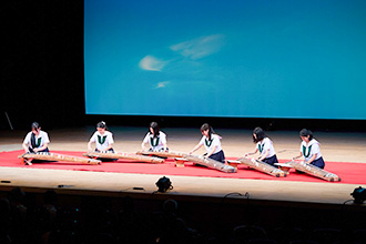 樟蔭中学校高等学校「夕波千鳥」